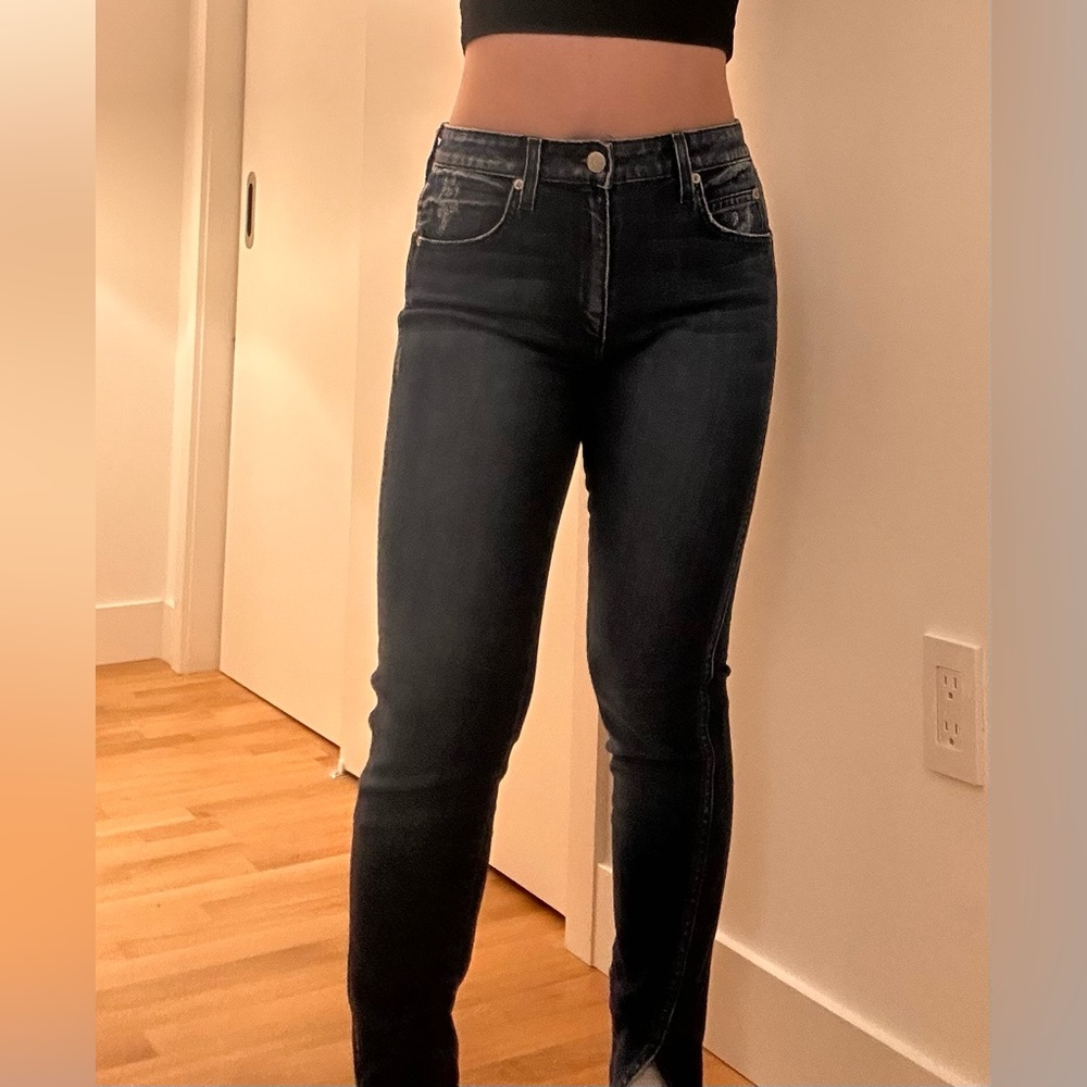 AMO JEANS - High Rise Twist Sweetheart - US 28